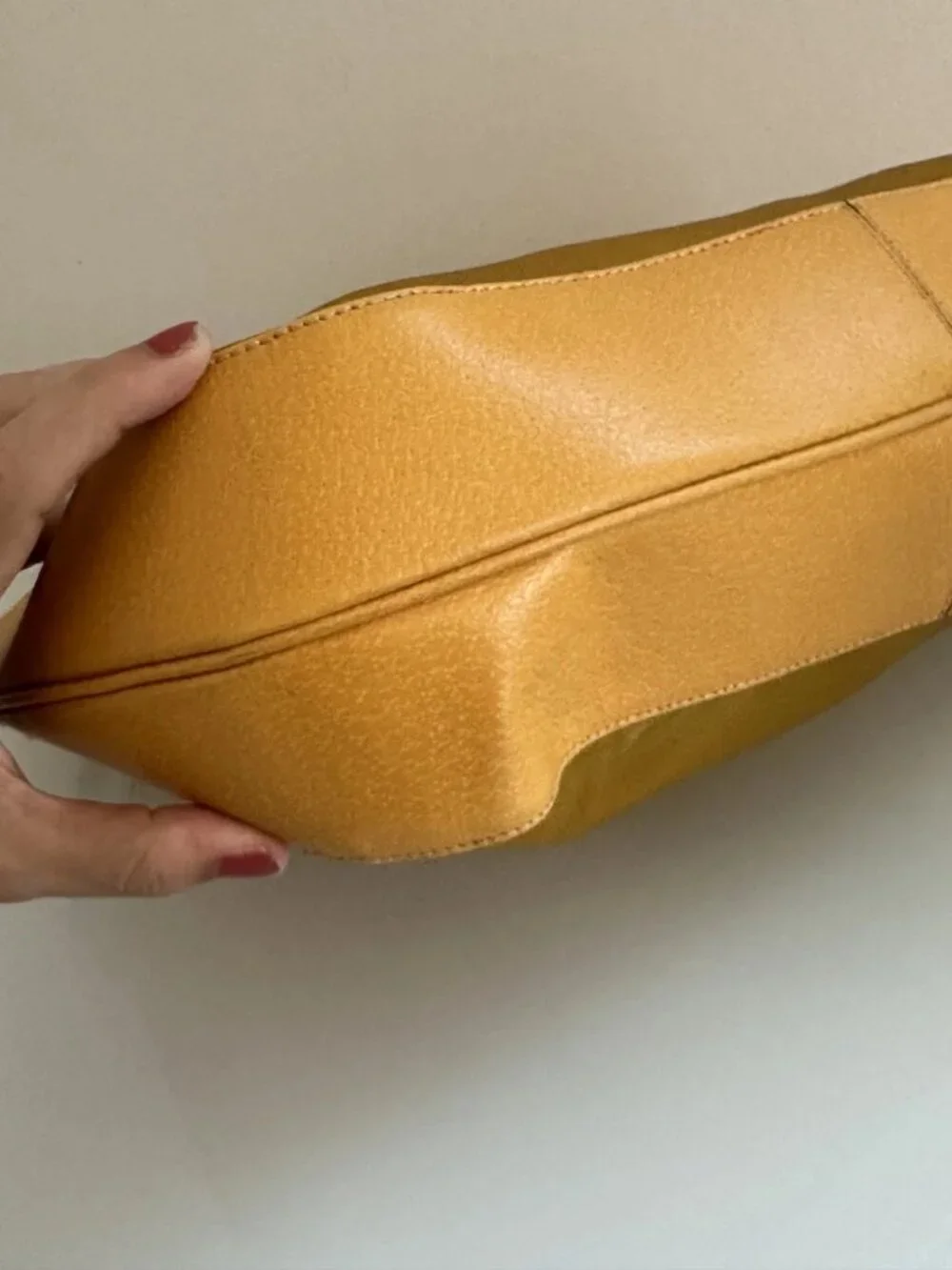 Trussardi vintage mustard